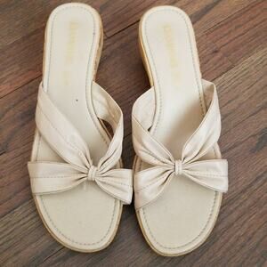 Cream Damian's Sandals